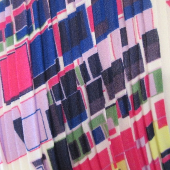 Vintage Confetti Stretch fringed festival blouse - Picture 6 of 8